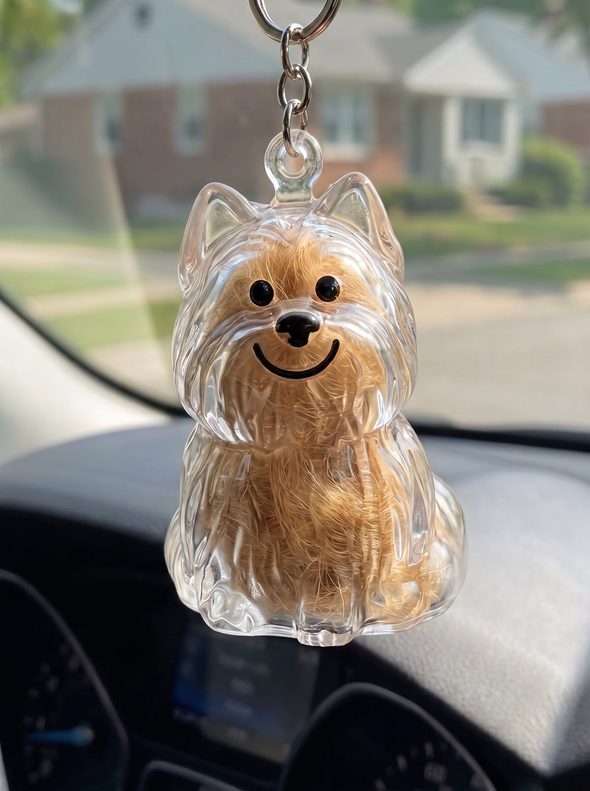 Personalized Pet Keepsake Keychain