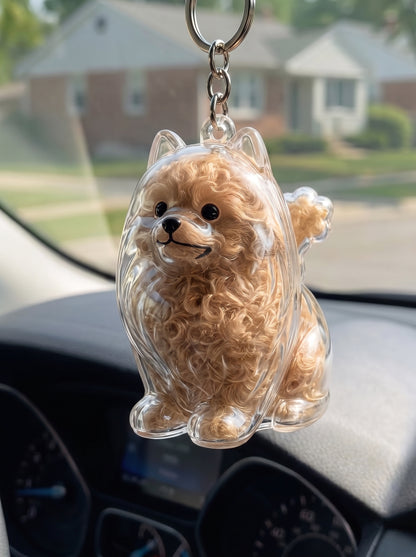 Personalized Pet Keepsake Keychain