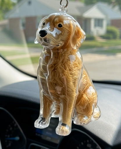 Personalized Pet Keepsake Keychain